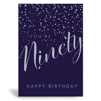Prelude Pzazzle C50 Birthday Age 90 6pk