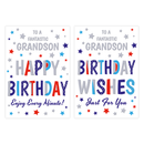 Poppyhill 12 Pack Cards C50 Birthday Grandson