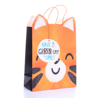 Tiger Feet 6 Pack Gift Bag Tiger Large