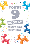 Poppyhill C50 Birthday Age 9 12pk