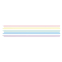 Sempertex Pastel Matte 260 Modelling Latex 100pk