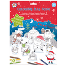 Christmas Colour-In Play Scene