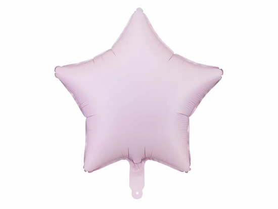 PartyDeco Foil Balloon Matte Purple Star 19