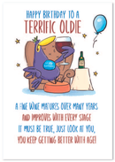 Simon Elvin C50 Birthday Humour Assorted 12x6pk