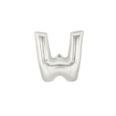 Oaktree Foil Balloon Silver 7" Letter W