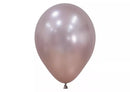 Sempertex Silk Pink Blossom 12-inch latex balloons, 12-pack, decorative balloons for celebrations and events.