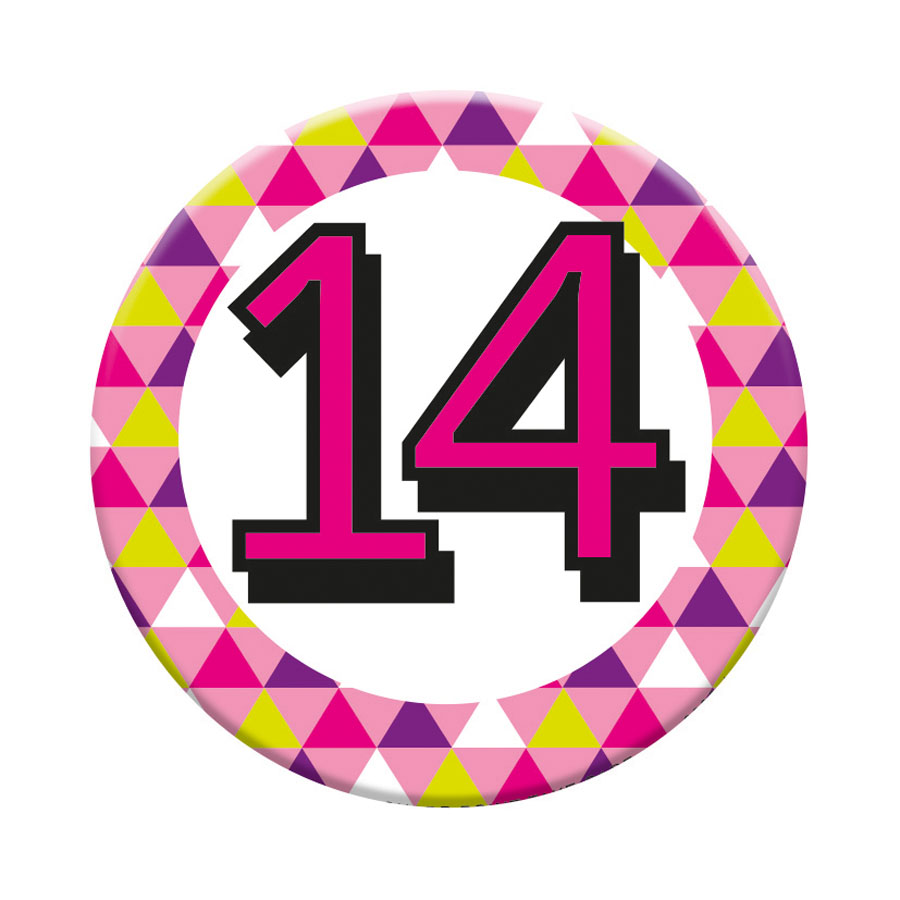 Small Badges Age 14 & 15 Female 6pk