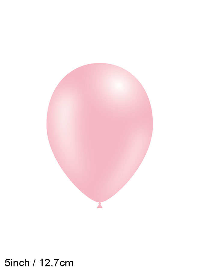 Decotex Pro Metallic Light Pink 5" Latex 100pk