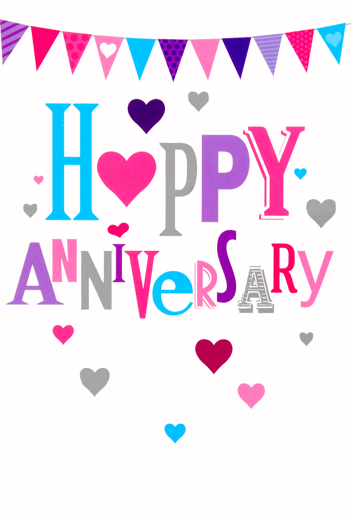 Simon Elvin 6 Pack Cards C50 Everyday Anniversary