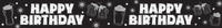 Happy Birthday Beers Banner 2.6M 6pk