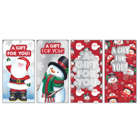 Tiger Feet Christmas Money Wallet Juvenile 12pk