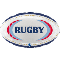 Grabo Rugby Ball 20" Large Foil Balloon