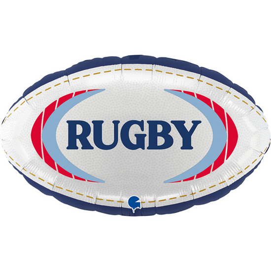 Grabo Rugby Ball 20" Large Foil Balloon