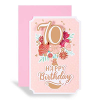 Excellence C75 Birthday Age 70 6pk