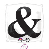 18" Square Wedding Balloon