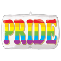 Foil Balloon Supershape Pride Rainbow 28