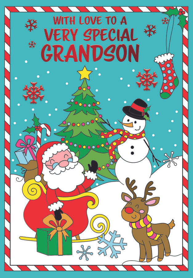 Prelude 6 Pack Cards Christmas C50 Grandson