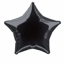 Unique Foil Balloon Black Star 20