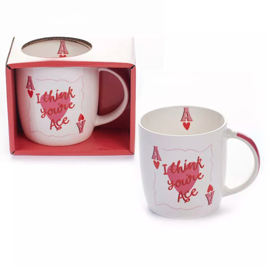 Tiger Feet Mug I Think You're Ace