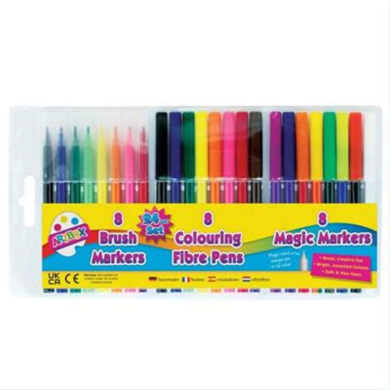Colouring Pen Set 24pcs