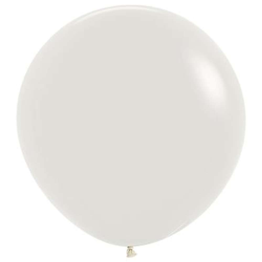 Sempertex Pastel Dusk Cream 24" Latex Balloons 3pk