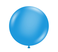 36" Tuftex Blue Latex Balloons 2Pk