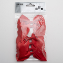 Italian Options 6 Pack Ribbon Bows Red 10cm