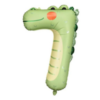 PartyDeco Foil Balloon 29" Number 7 (Air Fill)