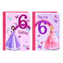 Poppyhill C50 Birthday Age 6 12pk