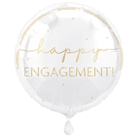 Unique Foil Balloon Happy Engagement 18"