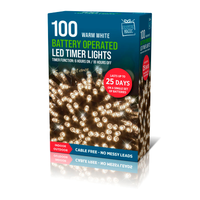 LED Lights Warm White 100pk (Battery Operated)