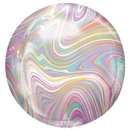 Anagram Foil Balloon 16" Orbz Marblez Pastel