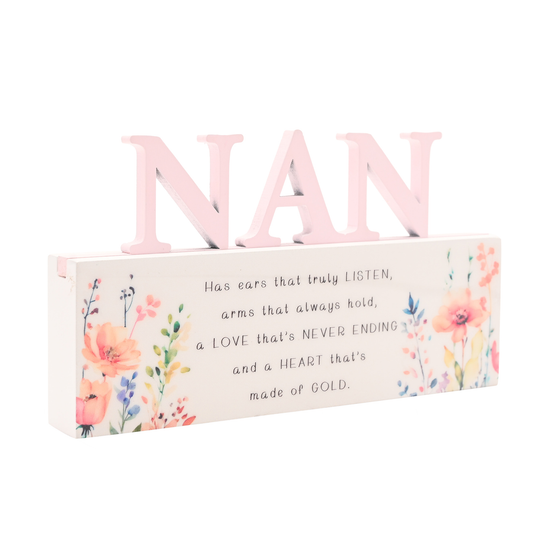 Widdop The Cottage Garden Plaque Nan