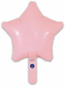 Oaktree 5 Pack Foil Balloon Matte Pink Star 9