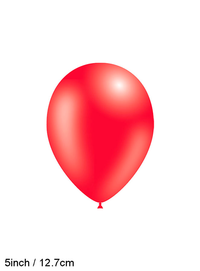 Decotex Pro Metallic Red 5" Latex 100pk