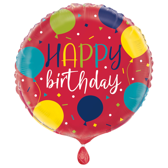 Unique Foil Balloon Party Birthday 18"