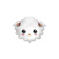Sheep Head Mini Shape 11" Foil Balloon