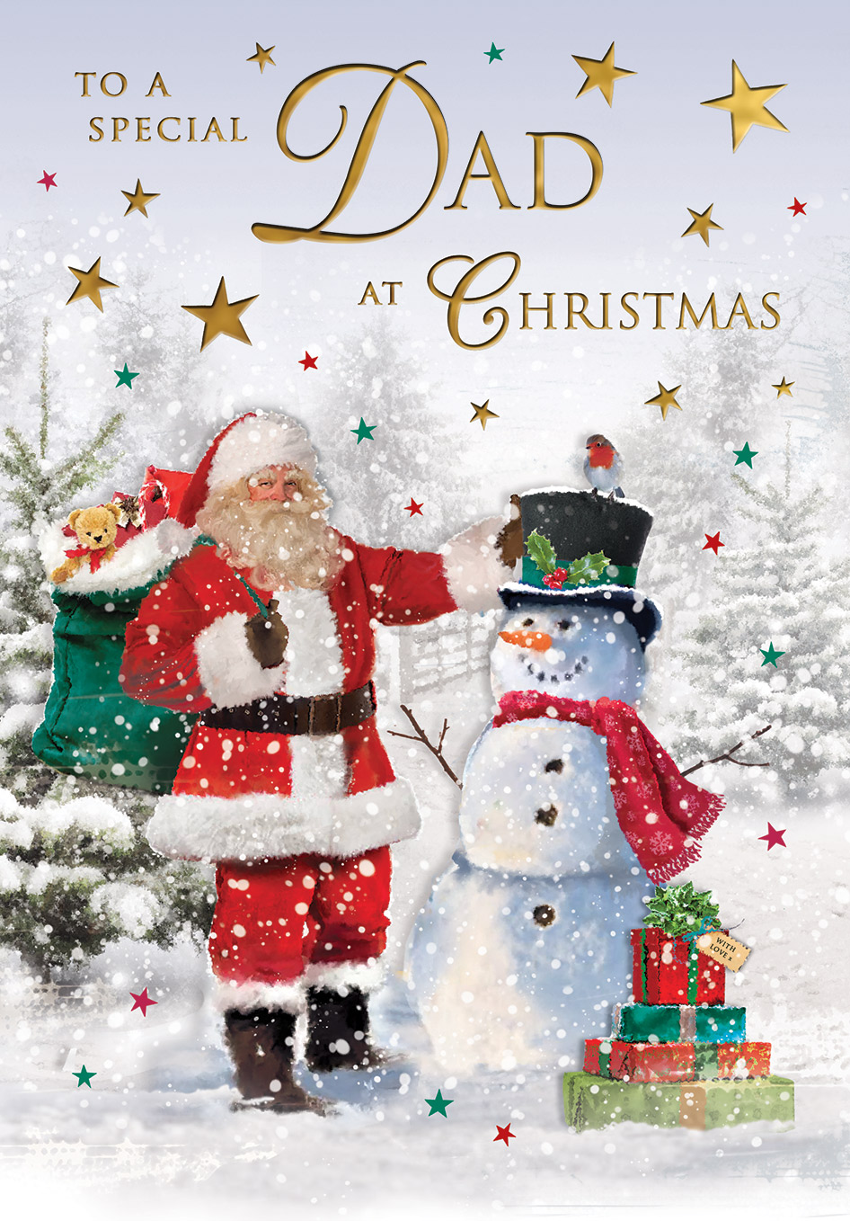Regal 6 Pack C75 Cards Christmas Dad