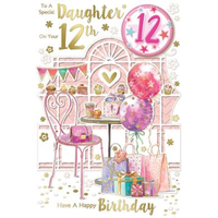 Xpress Yourself C75 Birthday Age 12 Daughter 6pk