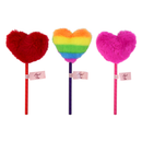 Eurowrap 12 Pack Pen Fluffy Love Heart