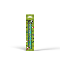 Eurowrap 4 Pack Pencils Football