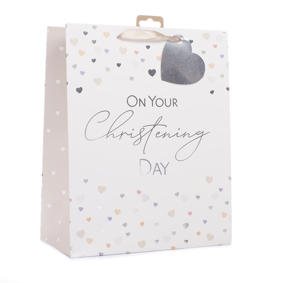 Tiger Feet 6 Pack Gift Bag Christening Day Medium