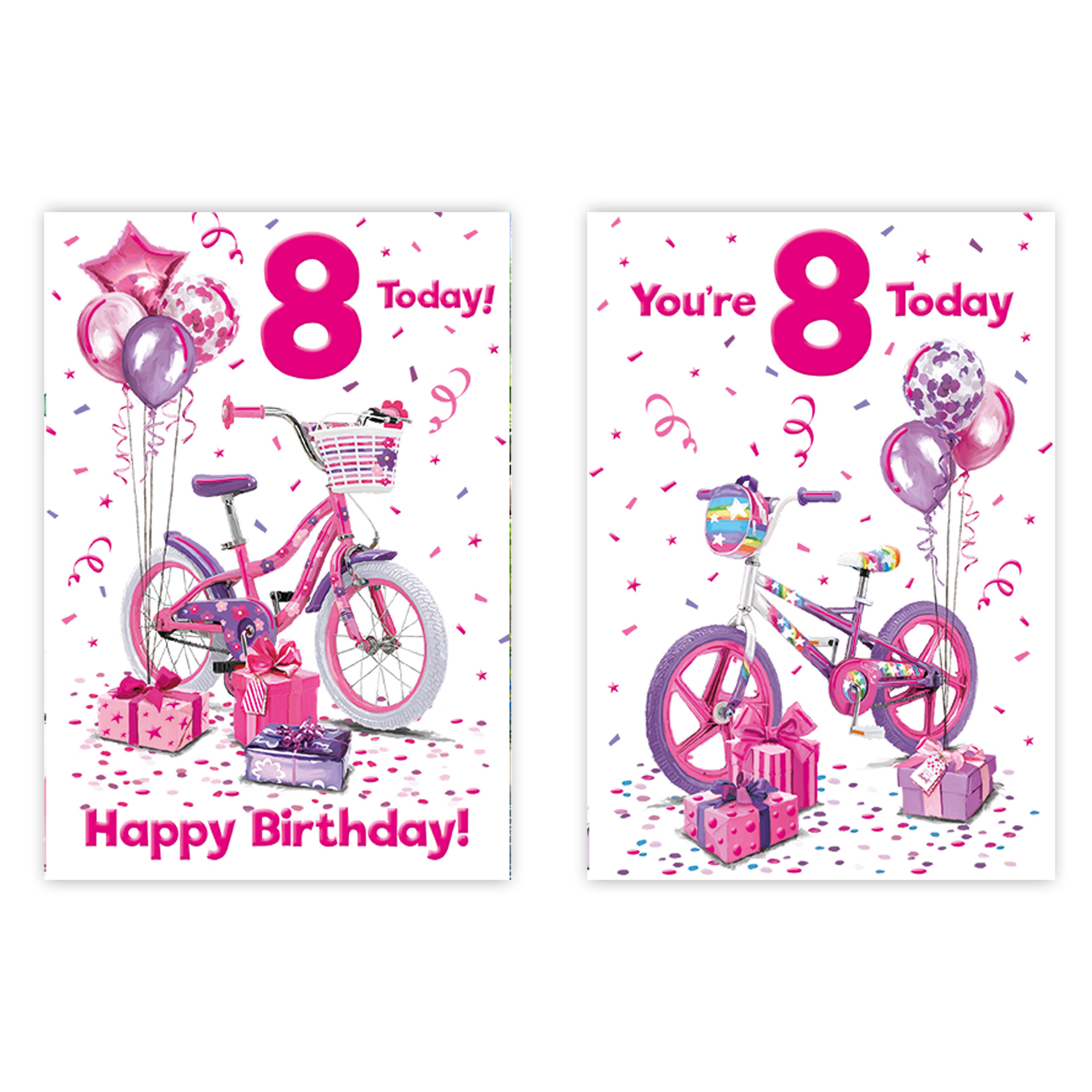 Poppyhill 12 Pack Cards C50 Kids Birthday Age 8