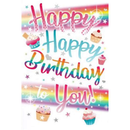Simon Elvin 6 Pack Cards C50 Everyday Birthday