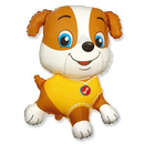 Yellow Jumbo Bulldog 31" Foil Balloon