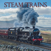 Gifted Stationery Calendar Steam Trains 2027