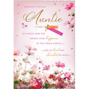 Regal 6 Pack Cards C75 Everyday Birthday Auntie