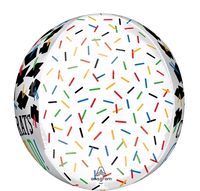 Anagram Foil Balloon Orbz Hats Off Grad 16