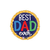 Best Dad Ever 18" Foil Balloon