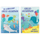 Poppyhill C50 Birthday Great-Grandson 12pk